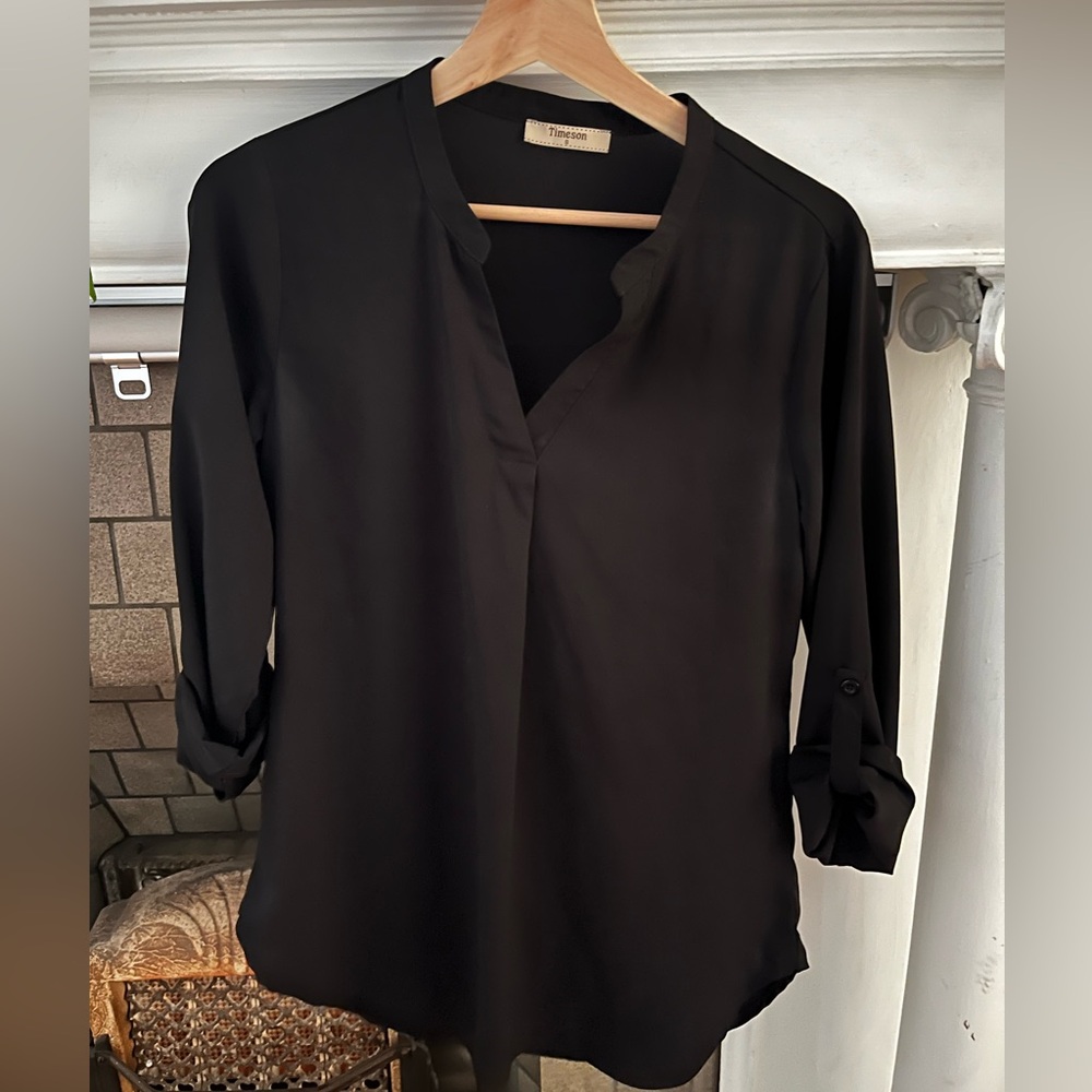 Black dress tunic